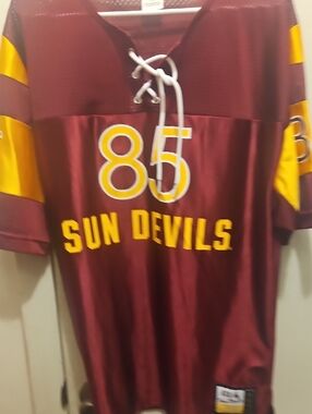 Maroon & Gold 'Sun Devils' Jersey with Number 85 Victorias Secret